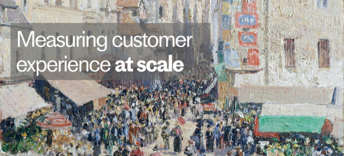 How to measure the customer experience as AI scales