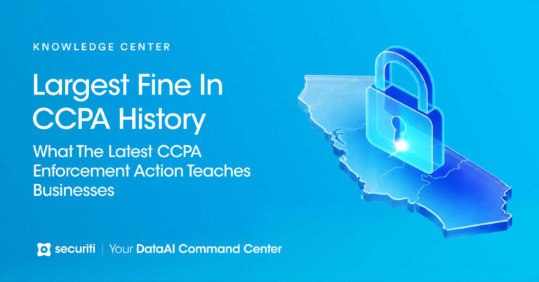 Largest Fine In CCPA History: What The Latest CCPA Enforcement Action Teaches Businesses