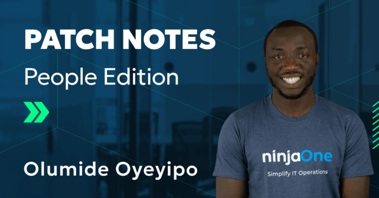 Patch Notes: People Edition - Meet Olumide Oyeyipo!