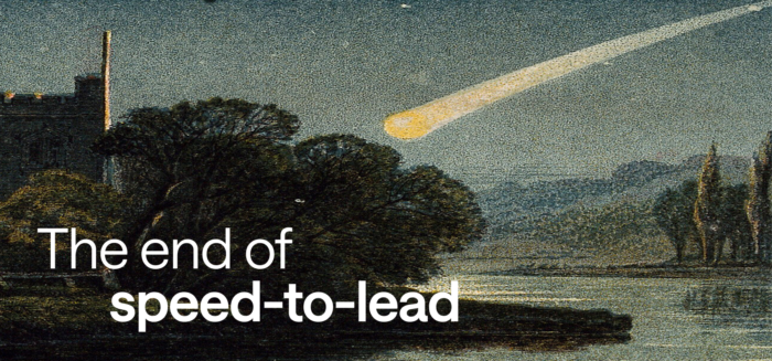 The end of speed-to-lead