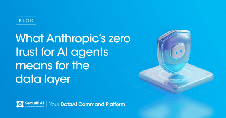What Anthropic’s Zero Trust for AI Agents Means for the Data Layer